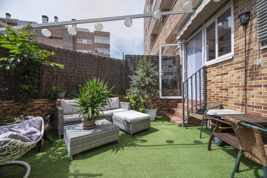 gazon decorativ terase bloc